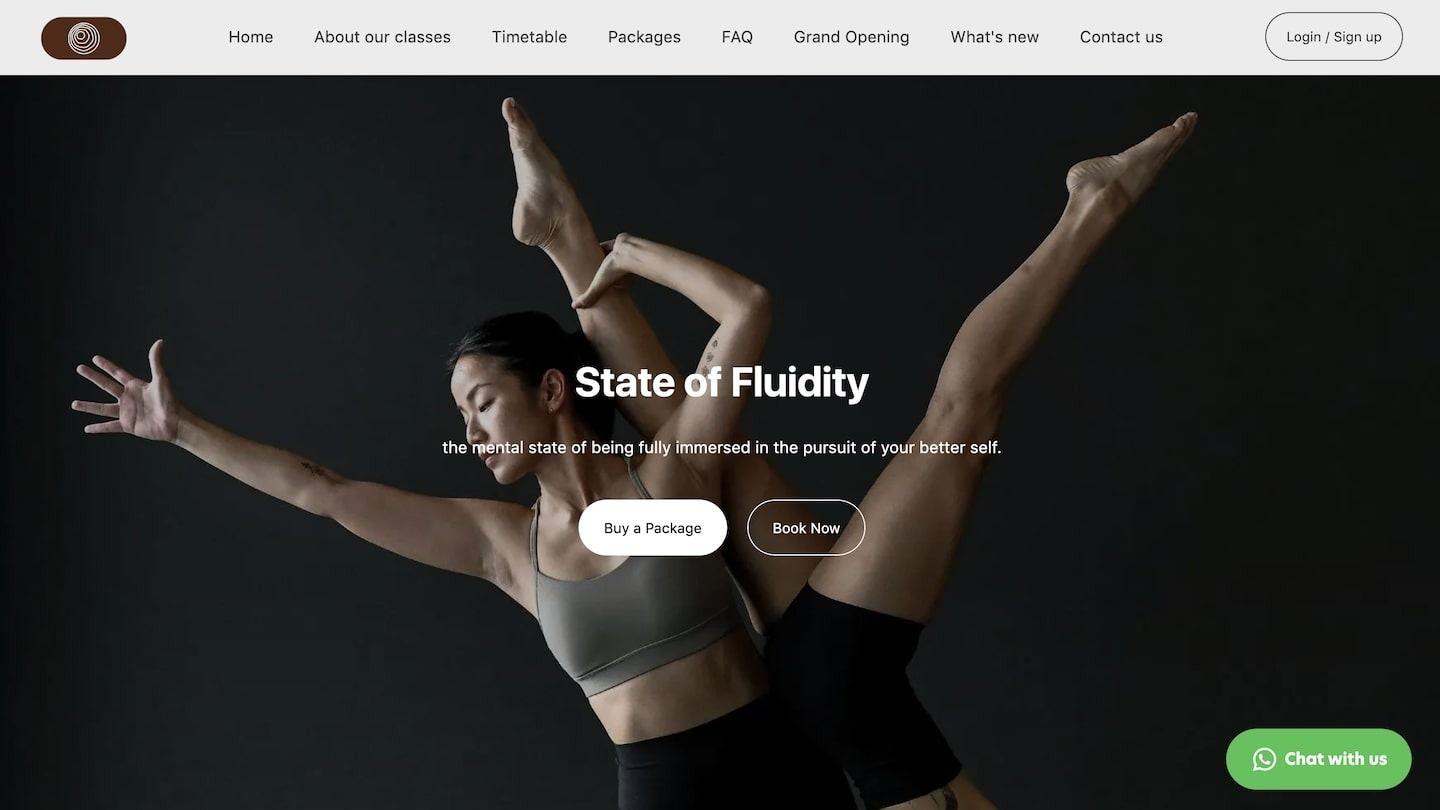 Rezerv's Website of the Month: State of Fluidity